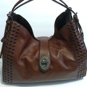 Coach Madison Grommets Carlyle Shoulder Bag